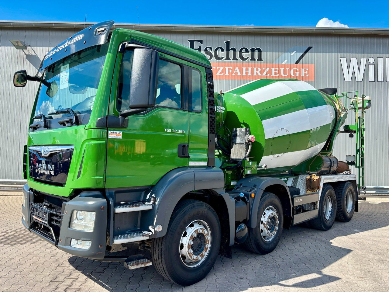 MAN TGS 32.360 8x4 BB | 9m³ Stetter*Automatik*Kamera - Camión hormigonera: foto 1 MAN TGS 32.360 8x4 BB | 9m³ Stetter*Automatik*Kamera - Camión hormigonera: foto 1