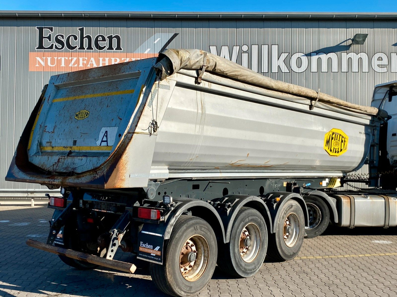 Meiller MHPS 44/3-S | Stahl 25m³*Luft-Lift*Plane*EBS*BPW - Semirremolque volquete: foto 4 Meiller MHPS 44/3-S | Stahl 25m³*Luft-Lift*Plane*EBS*BPW - Semirremolque volquete: foto 4