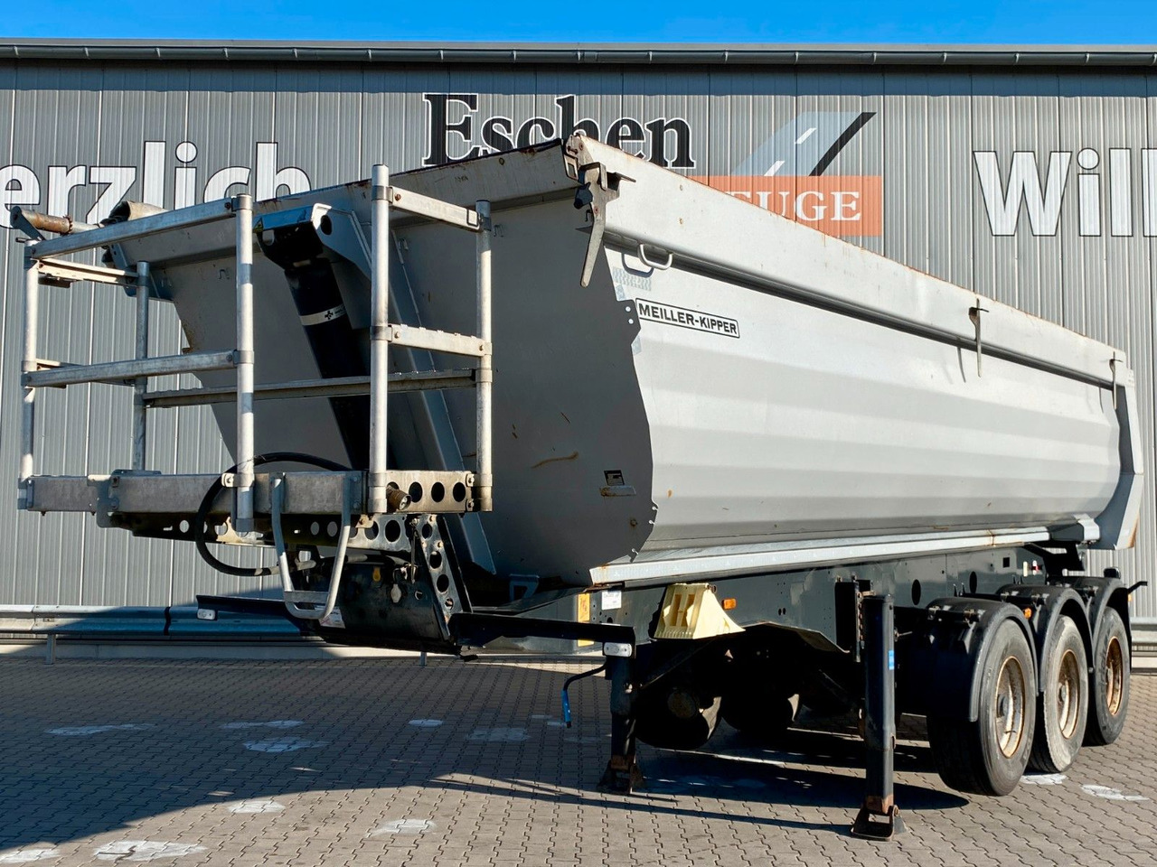 Meiller MHPS 44/3-S | Stahl 25m³*Luft-Lift*Plane*EBS*BPW - Semirremolque volquete: foto 1 Meiller MHPS 44/3-S | Stahl 25m³*Luft-Lift*Plane*EBS*BPW - Semirremolque volquete: foto 1