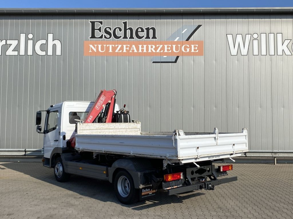 Mercedes-Benz 818 Atego | Fassi F65*MEILLER*PKW-AHK*1.Hand - Furgoneta basculante: foto 3 Mercedes-Benz 818 Atego | Fassi F65*MEILLER*PKW-AHK*1.Hand - Furgoneta basculante: foto 3