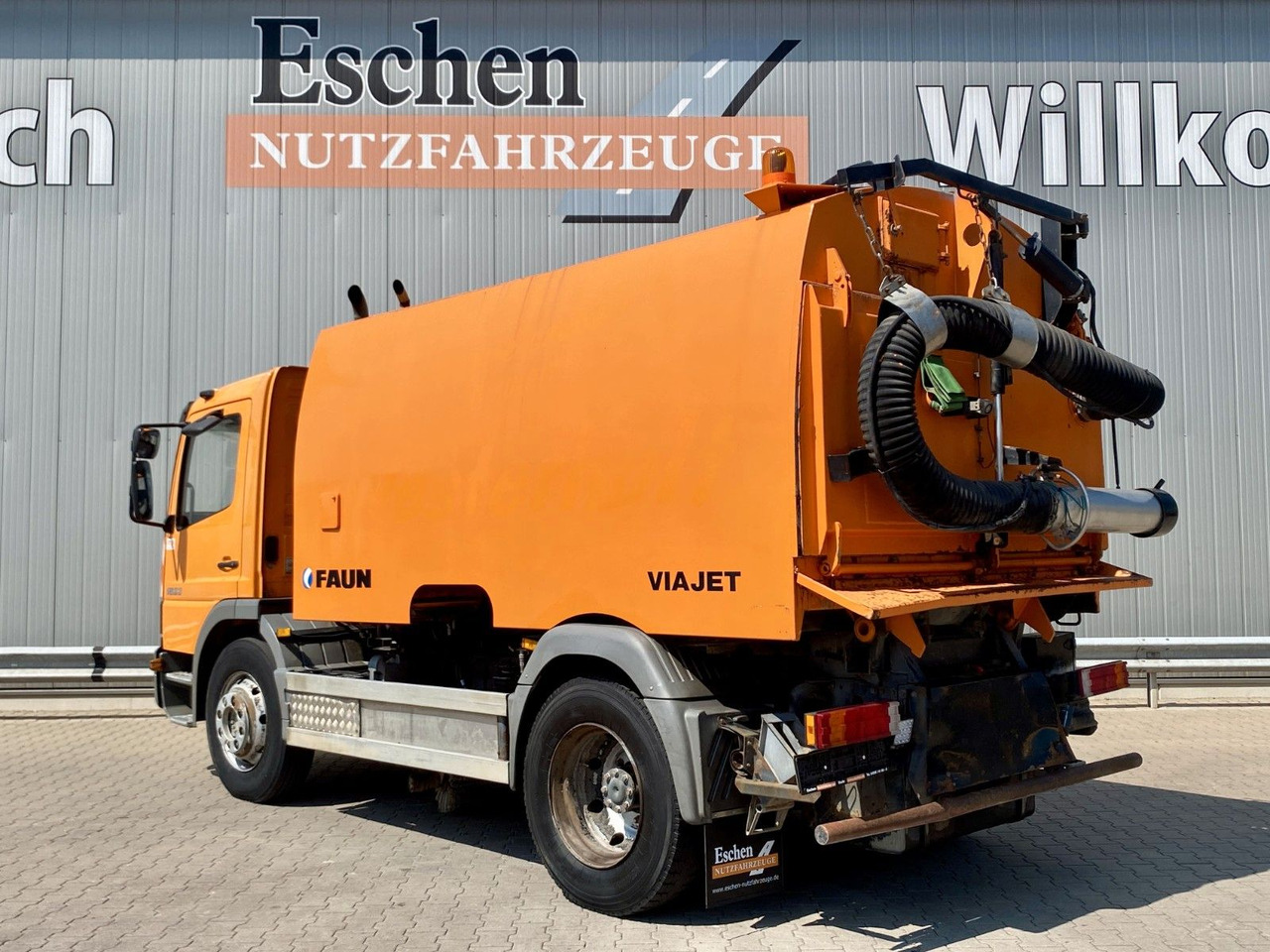 Mercedes-Benz Atego 1523| Faun Viajet 6R*Klima*manuell*1.Hand! - Barredora vial: foto 3 Mercedes-Benz Atego 1523| Faun Viajet 6R*Klima*manuell*1.Hand! - Barredora vial: foto 3