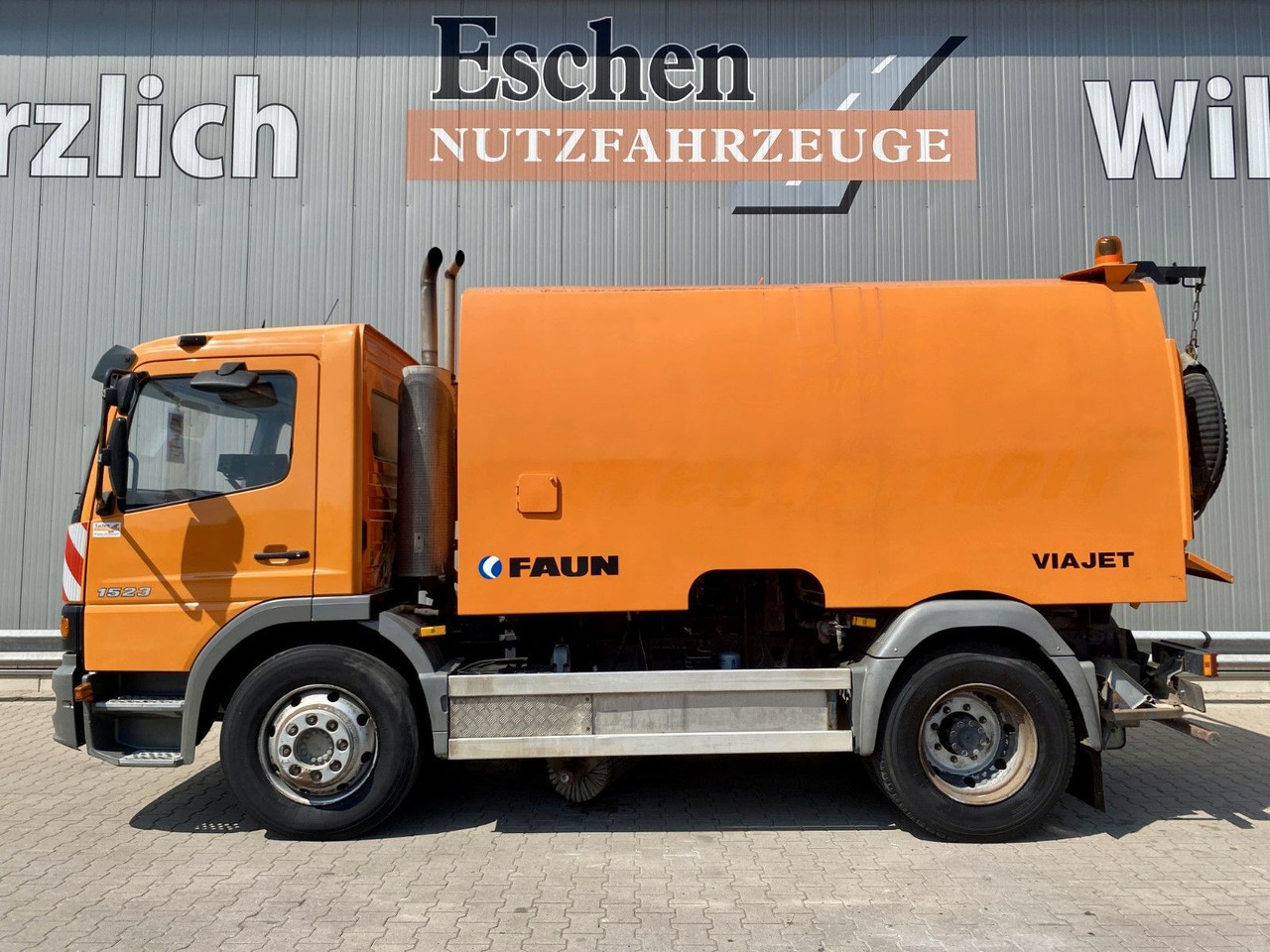 Mercedes-Benz Atego 1523| Faun Viajet 6R*Klima*manuell*1.Hand! - Barredora vial: foto 2 Mercedes-Benz Atego 1523| Faun Viajet 6R*Klima*manuell*1.Hand! - Barredora vial: foto 2