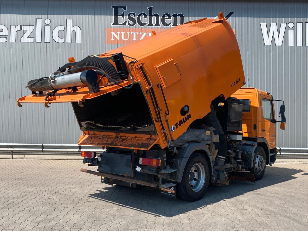 Mercedes-Benz Atego 1523| Faun Viajet 6R*Klima*manuell*1.Hand! - Barredora vial: foto 5 Mercedes-Benz Atego 1523| Faun Viajet 6R*Klima*manuell*1.Hand! - Barredora vial: foto 5