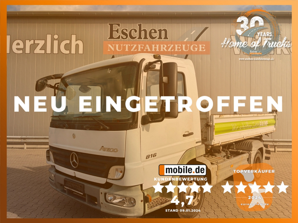 Mercedes-Benz Atego 816 K - Camión volquete: foto 1 Mercedes-Benz Atego 816 K - Camión volquete: foto 1