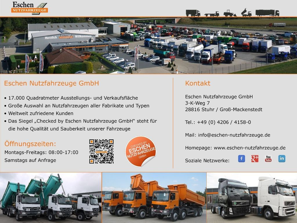 Camión caja abierta Mercedes-Benz Axor 1829 LL  6,55m Pritsche*6 Sitze*Klima*AHK: foto 19