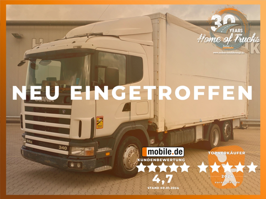 Scania 114 G 340 / 6x2 BL - Camión lona: foto 1 Scania 114 G 340 / 6x2 BL - Camión lona: foto 1