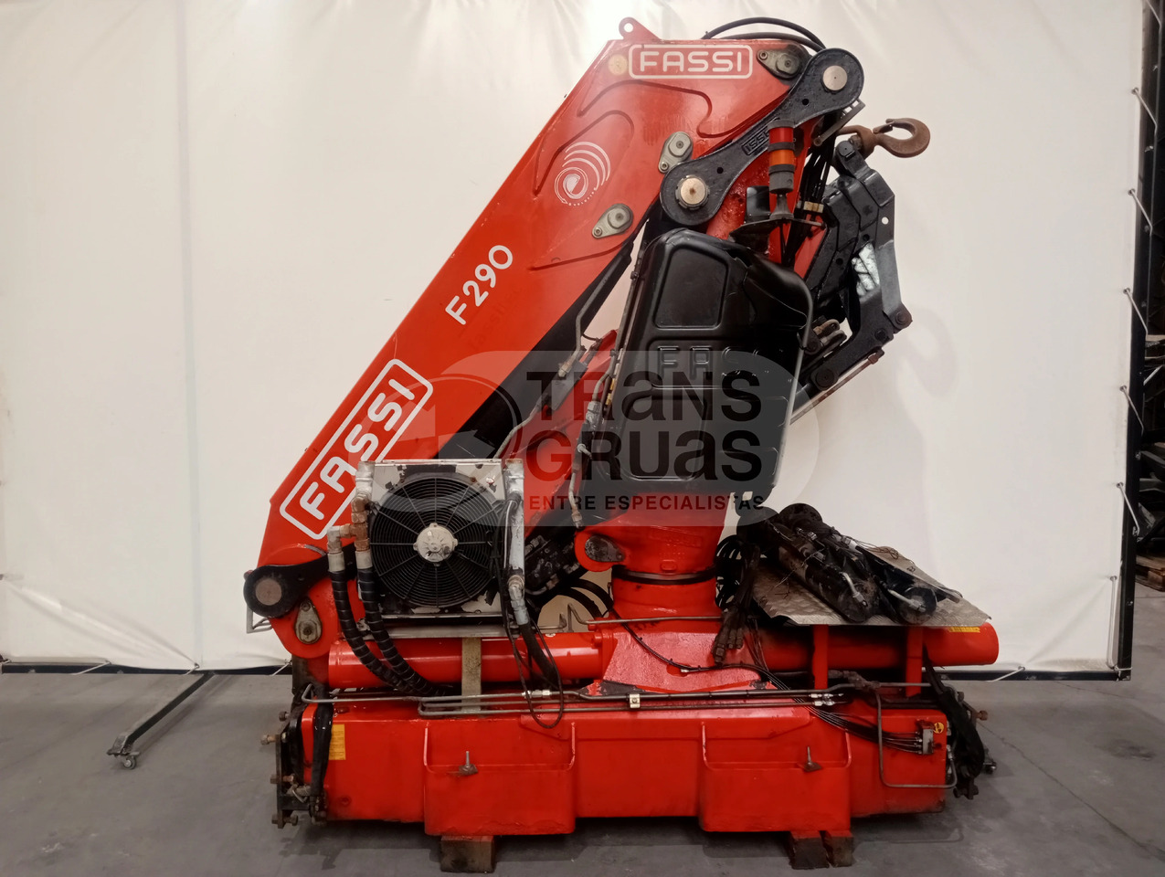 Grúa Fassi F290A.24 - Grúa para camión para Camión: foto 4 Grúa Fassi F290A.24 - Grúa para camión para Camión: foto 4