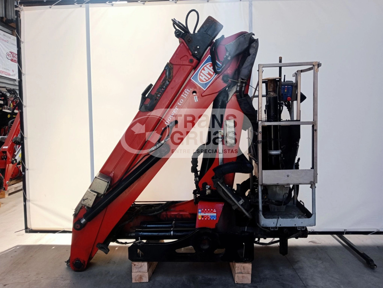 Grúa HMF 1244-Z1 - Grúa para camión para Camión: foto 2 Grúa HMF 1244-Z1 - Grúa para camión para Camión: foto 2