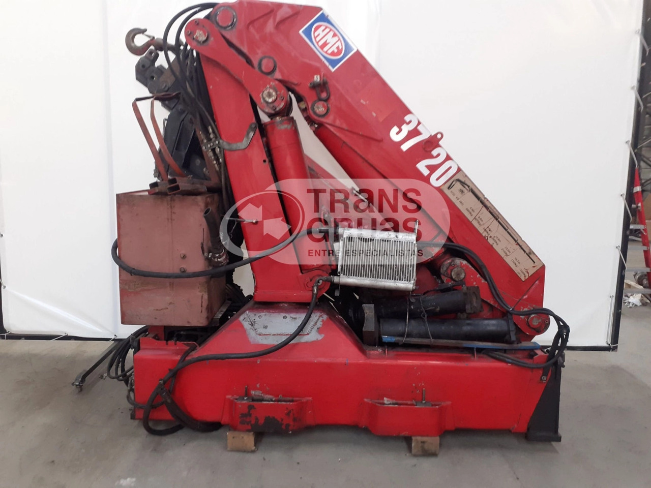 Grúa HMF 3720 K6 - Grúa para camión para Camión: foto 3 Grúa HMF 3720 K6 - Grúa para camión para Camión: foto 3