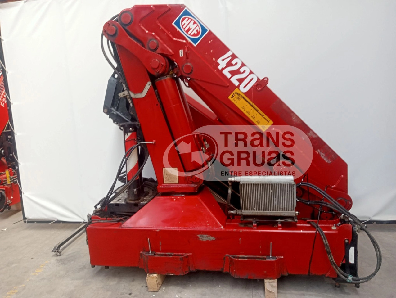 Grúa HMF 4220 K4 - Grúa para camión para Camión: foto 3 Grúa HMF 4220 K4 - Grúa para camión para Camión: foto 3