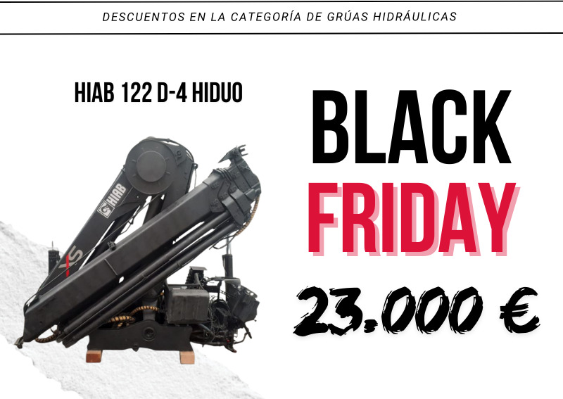 Grúa Hiab 122 D-4 Hiduo - Grúa para camión para Camión: foto 3 Grúa Hiab 122 D-4 Hiduo - Grúa para camión para Camión: foto 3