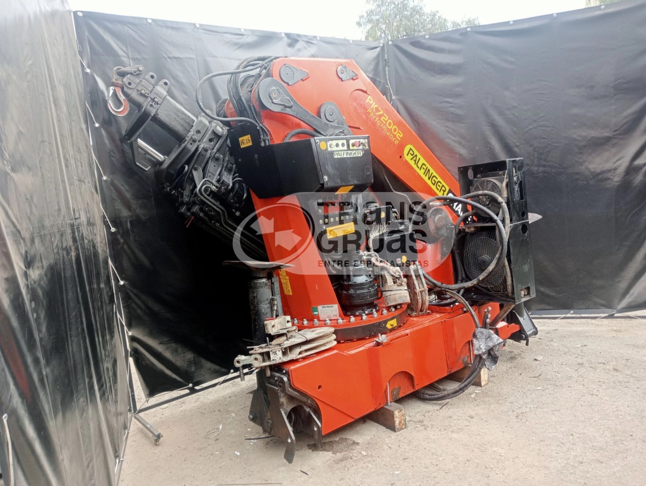 Grúa Palfinger PK 72002 - Grúa para camión para Camión: foto 4 Grúa Palfinger PK 72002 - Grúa para camión para Camión: foto 4