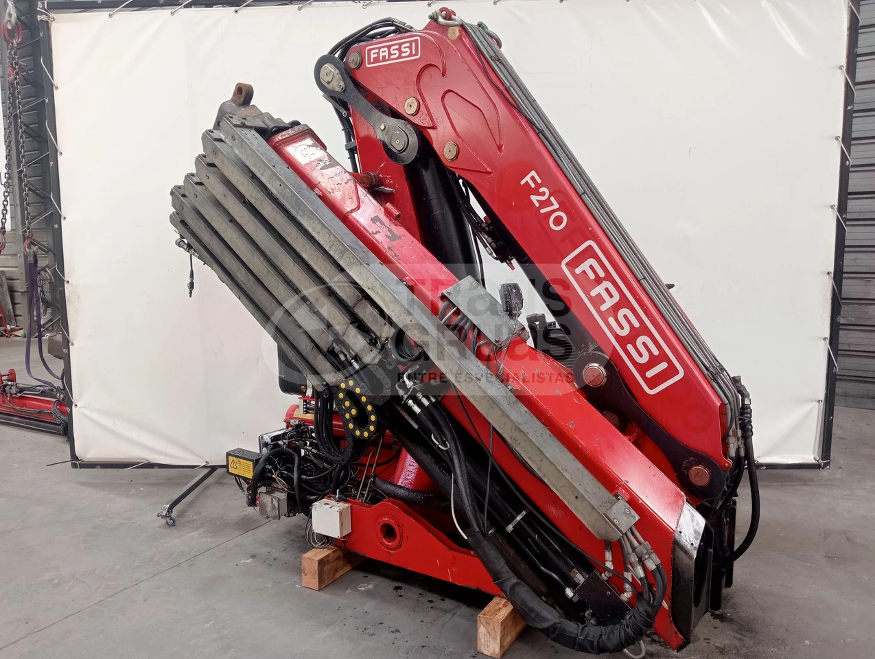 Grúa hidráulica Fassi F270A.26 - Grúa para camión: foto 5 Grúa hidráulica Fassi F270A.26 - Grúa para camión: foto 5