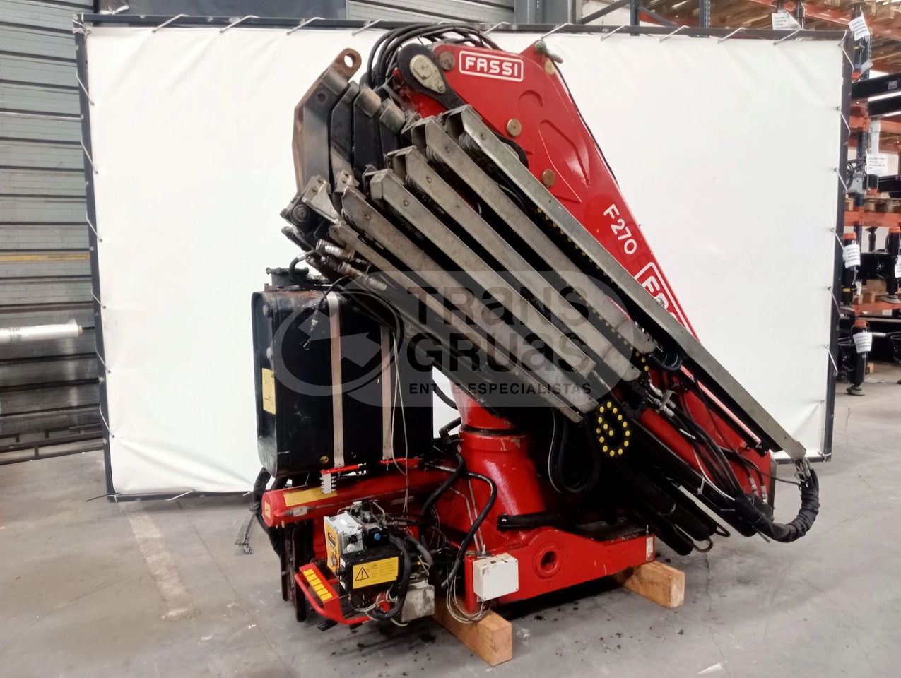 Grúa hidráulica Fassi F270A.26 - Grúa para camión: foto 1 Grúa hidráulica Fassi F270A.26 - Grúa para camión: foto 1