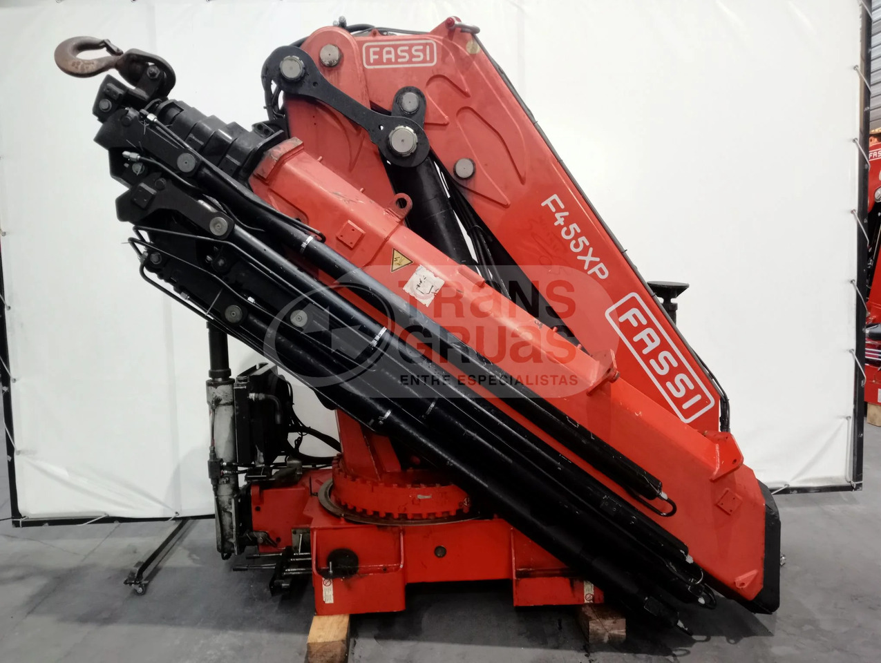 Grúa hidráulica Fassi F455AXP.28 - Grúa para camión: foto 1 Grúa hidráulica Fassi F455AXP.28 - Grúa para camión: foto 1