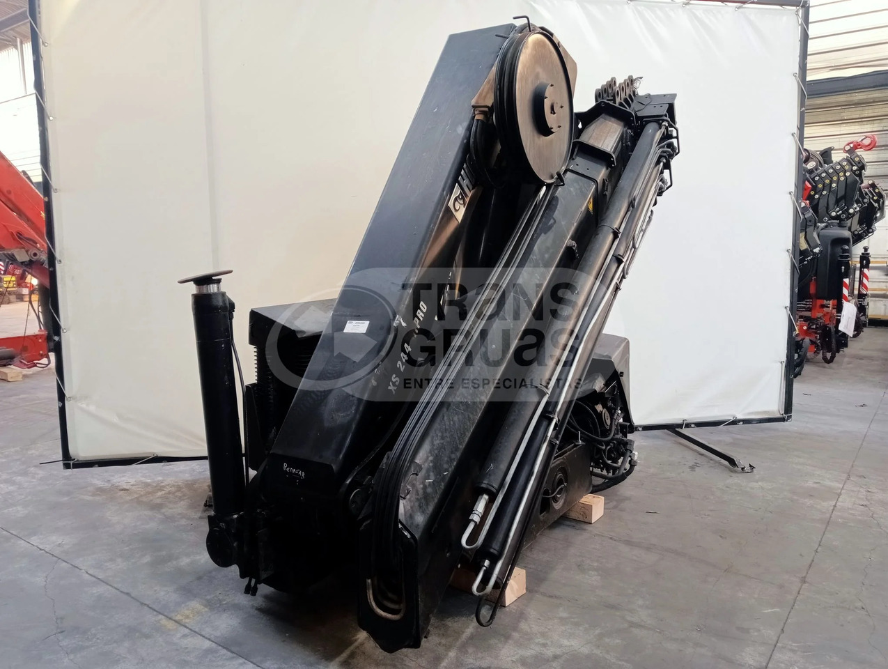 Grúa hidráulica HIAB 244EP-5 HIPRO - Grúa para camión: foto 1 Grúa hidráulica HIAB 244EP-5 HIPRO - Grúa para camión: foto 1