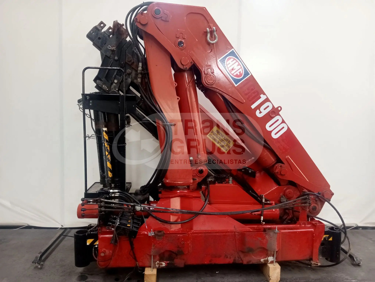 Grúa hidráulica HMF 1903 K5 - Grúa para camión: foto 2 Grúa hidráulica HMF 1903 K5 - Grúa para camión: foto 2