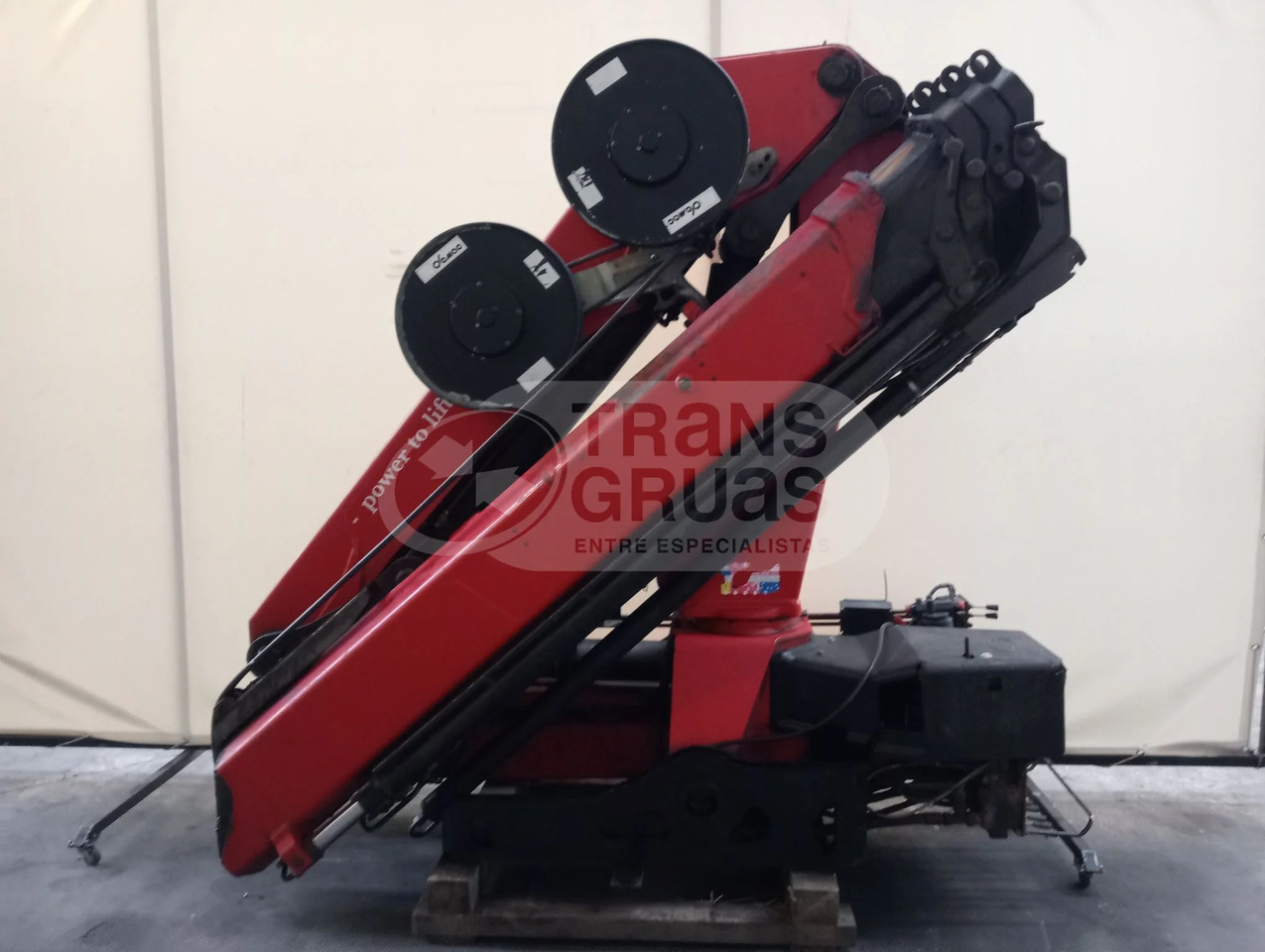 Grúa hidráulica HMF 2120 K4 - Grúa para camión: foto 2 Grúa hidráulica HMF 2120 K4 - Grúa para camión: foto 2