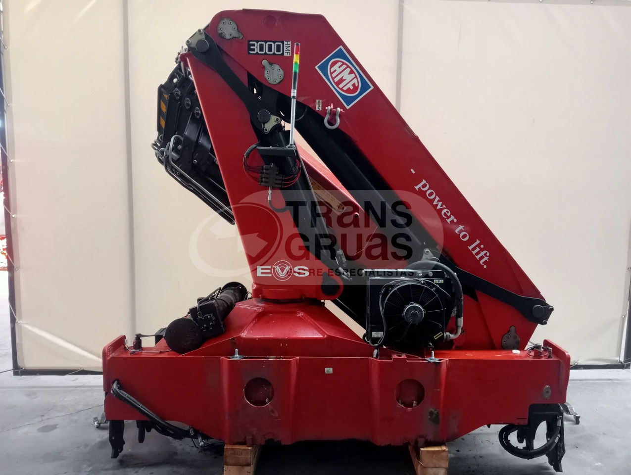 Grúa hidráulica HMF 3000 K6 - Grúa para camión: foto 2 Grúa hidráulica HMF 3000 K6 - Grúa para camión: foto 2
