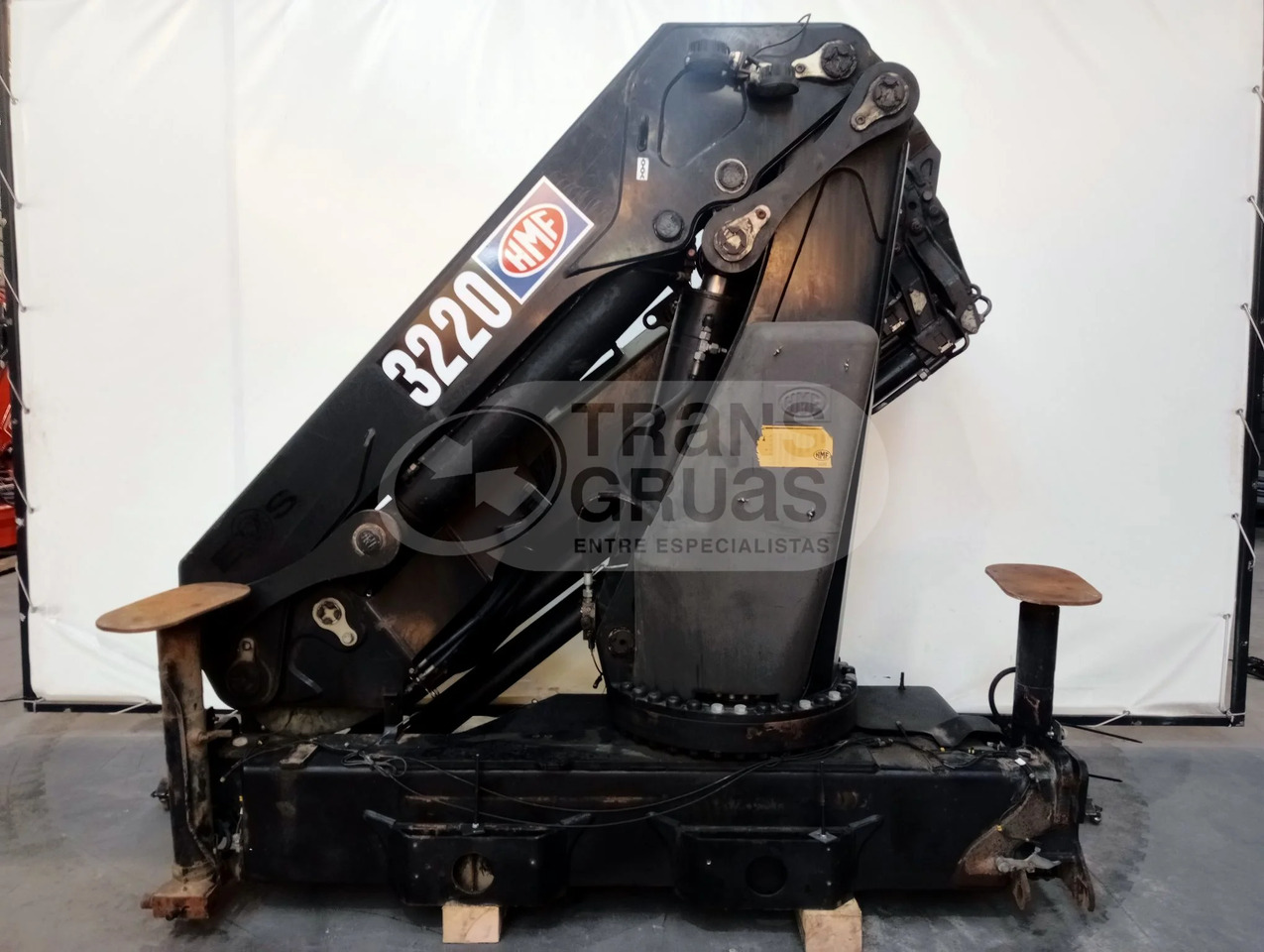 Grúa hidráulica HMF 3220 K5 - Grúa para camión: foto 2 Grúa hidráulica HMF 3220 K5 - Grúa para camión: foto 2