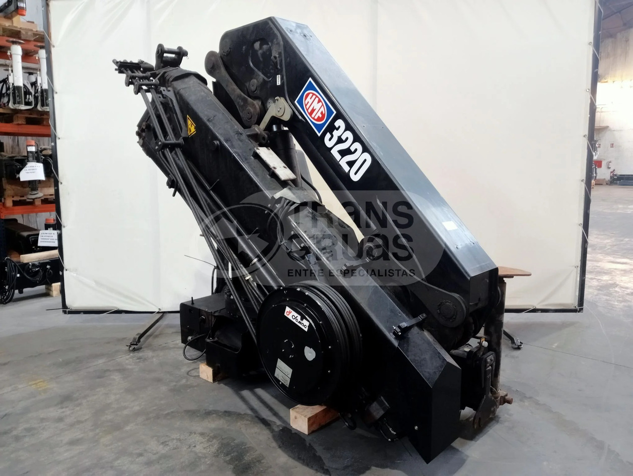 Grúa hidráulica HMF 3220 K5 - Grúa para camión: foto 3 Grúa hidráulica HMF 3220 K5 - Grúa para camión: foto 3