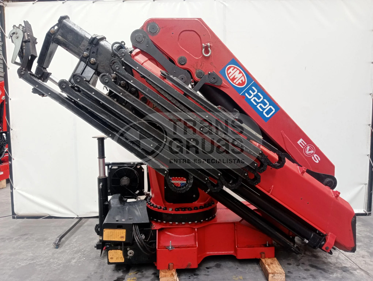 Grúa hidráulica HMF 3220 K6 - Grúa para camión: foto 3 Grúa hidráulica HMF 3220 K6 - Grúa para camión: foto 3