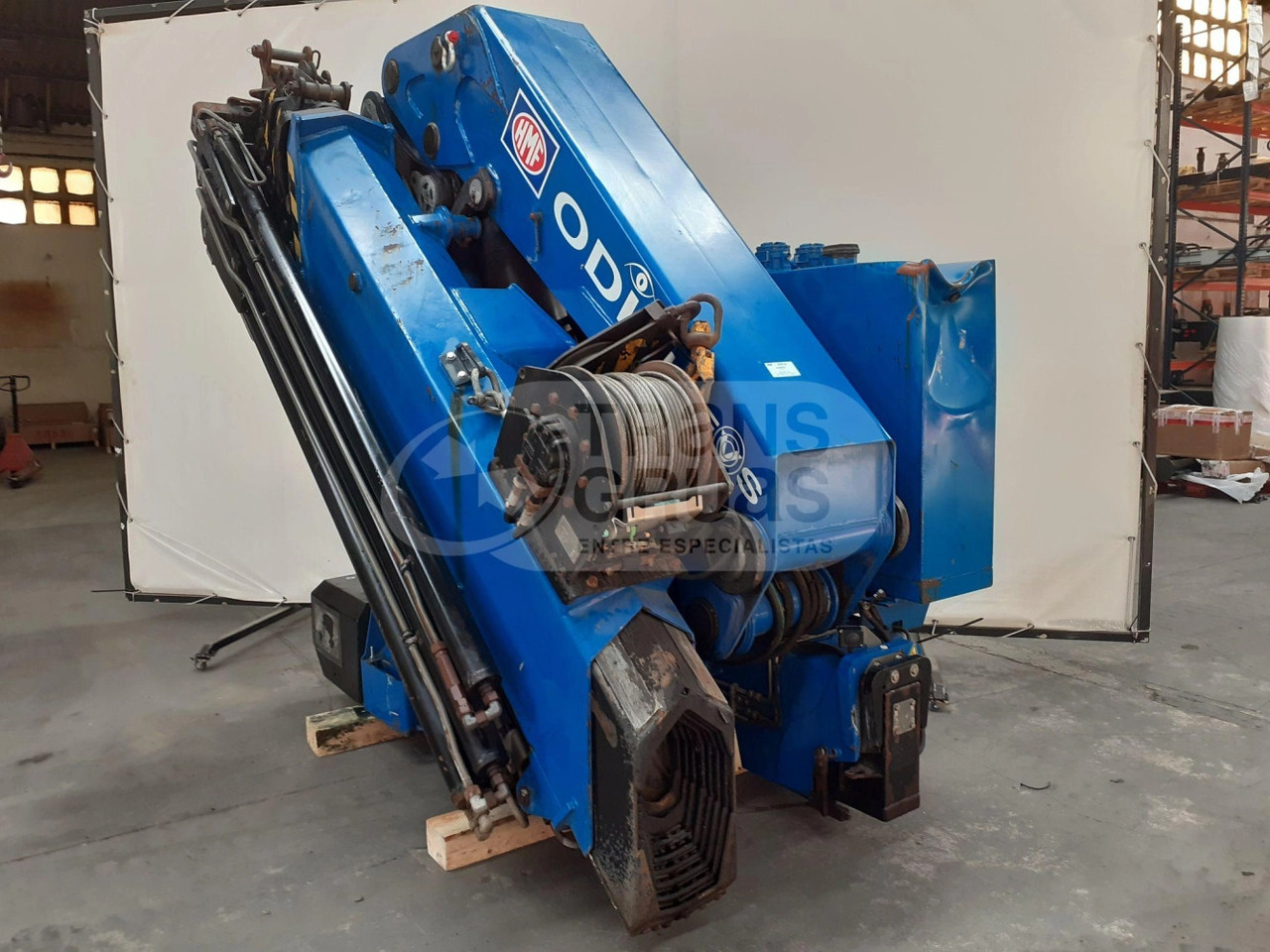 Grúa hidráulica HMF ODIN K8 - Grúa para camión: foto 3 Grúa hidráulica HMF ODIN K8 - Grúa para camión: foto 3