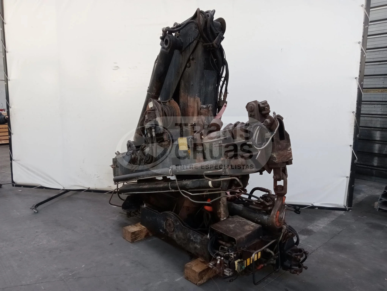 Grúa hidráulica Hiab 095-3 - Grúa para camión: foto 2 Grúa hidráulica Hiab 095-3 - Grúa para camión: foto 2