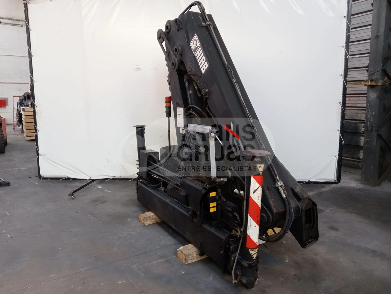 Grúa hidráulica Hiab 166 E-5 HIPRO - Grúa para camión: foto 1 Grúa hidráulica Hiab 166 E-5 HIPRO - Grúa para camión: foto 1