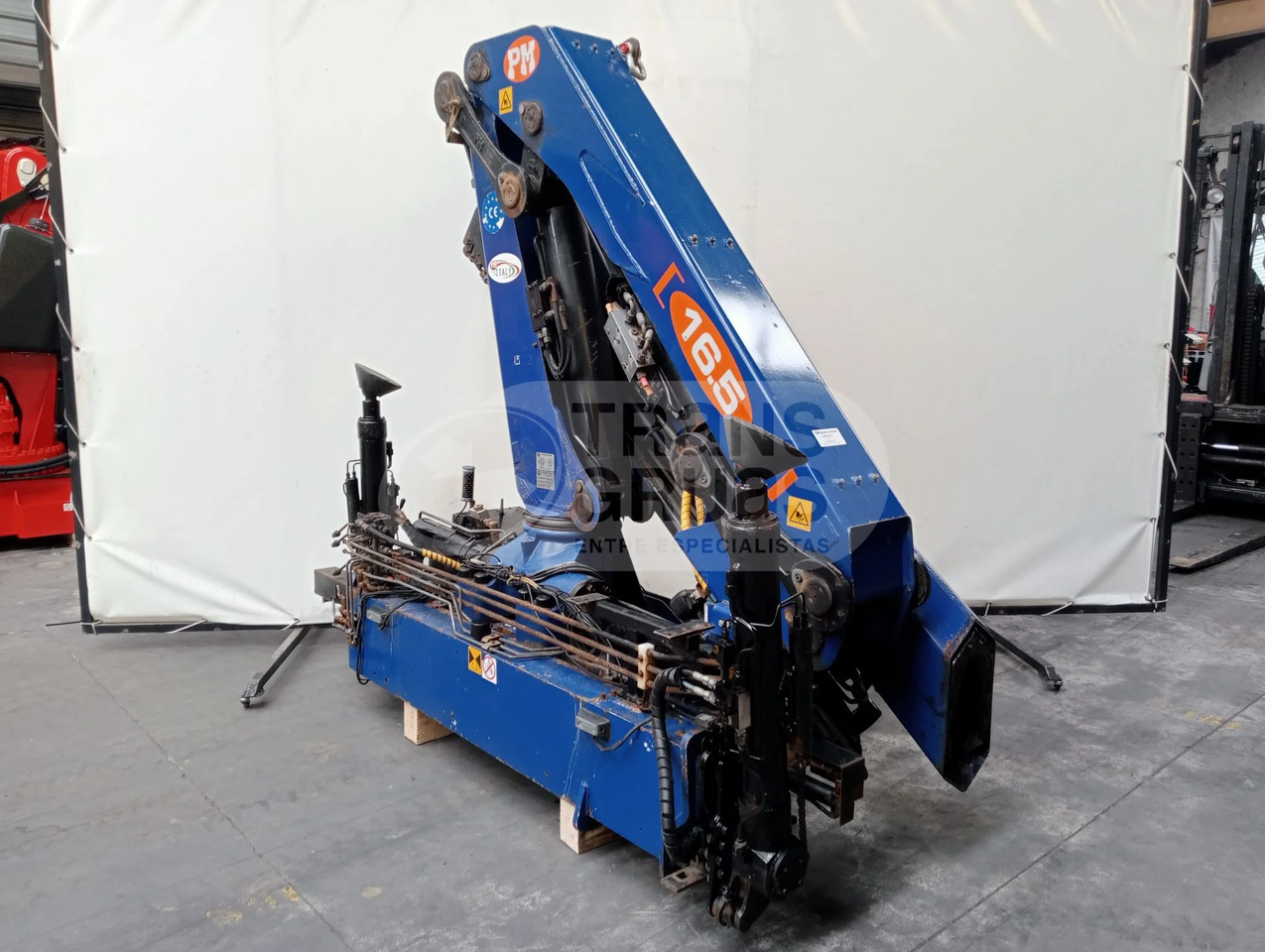 Grúa hidráulica PM 16524 - Grúa para camión: foto 4 Grúa hidráulica PM 16524 - Grúa para camión: foto 4