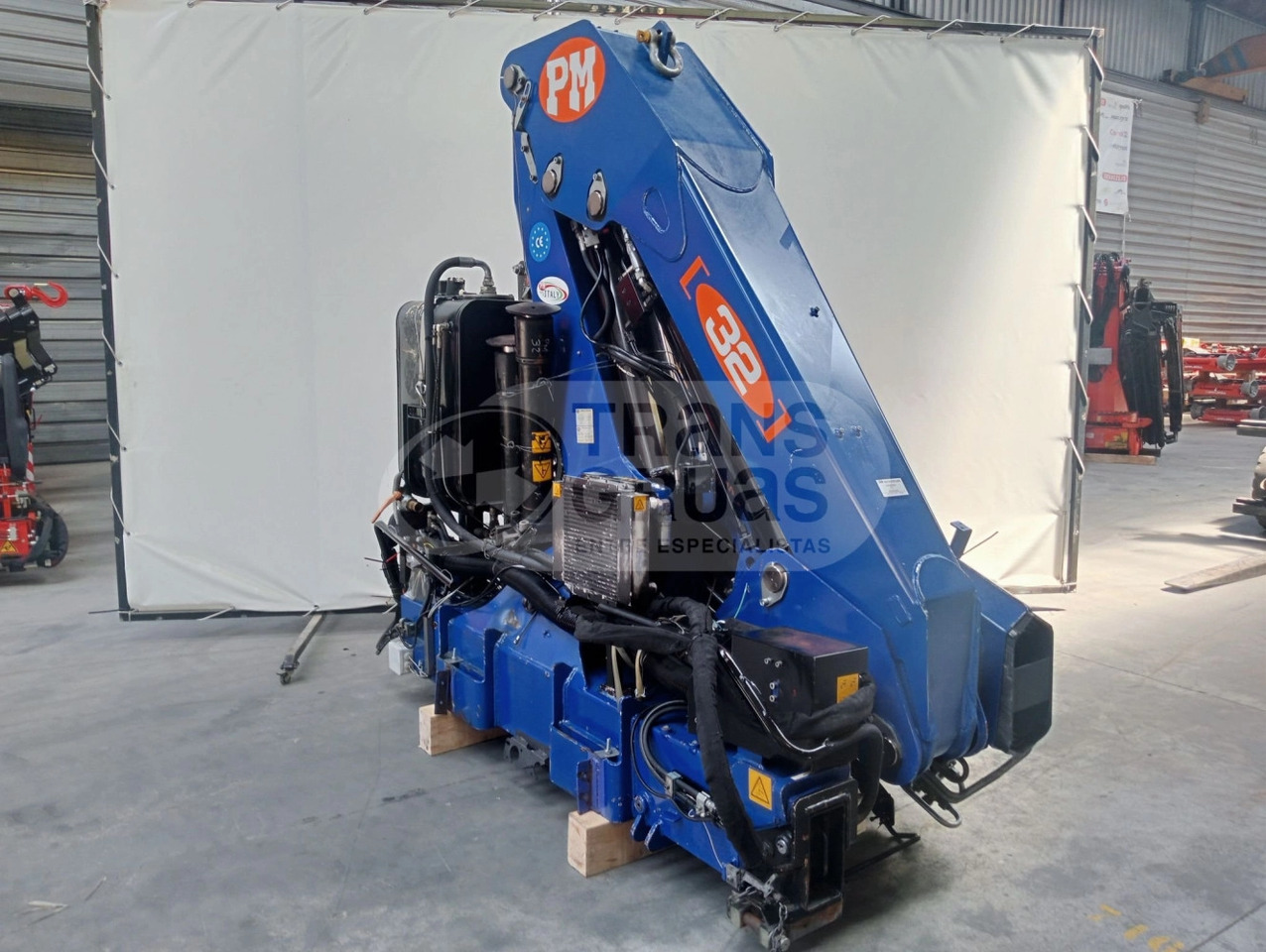 Grúa hidráulica PM 32023 - Grúa para camión: foto 4 Grúa hidráulica PM 32023 - Grúa para camión: foto 4
