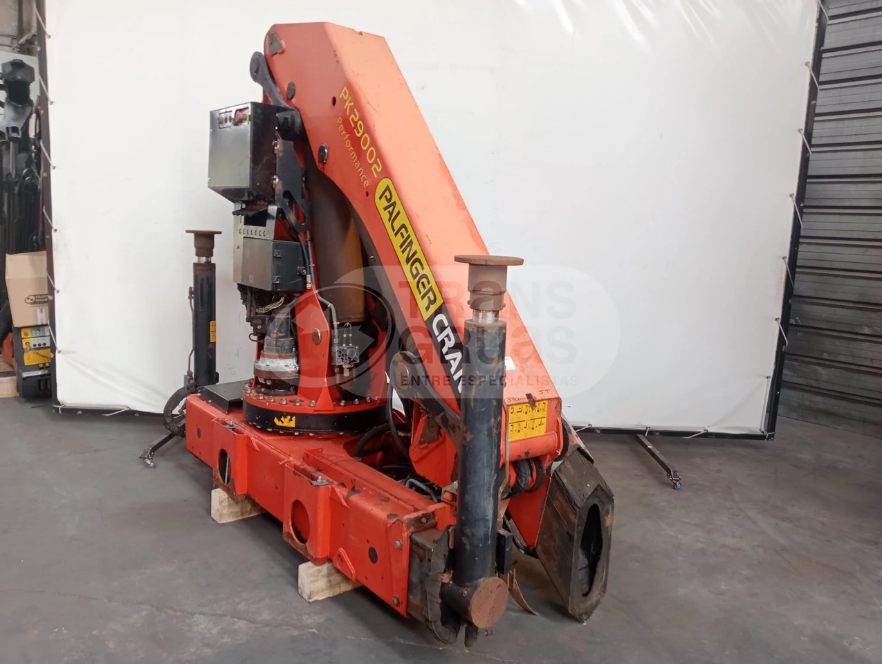 Grúa hidráulica Palfinger PK 29002 - Grúa para camión: foto 4 Grúa hidráulica Palfinger PK 29002 - Grúa para camión: foto 4