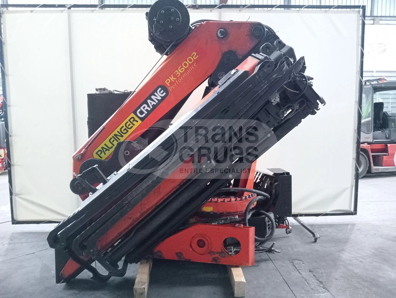 Grúa hidráulica Palfinger PK 36002 - Grúa para camión: foto 1 Grúa hidráulica Palfinger PK 36002 - Grúa para camión: foto 1