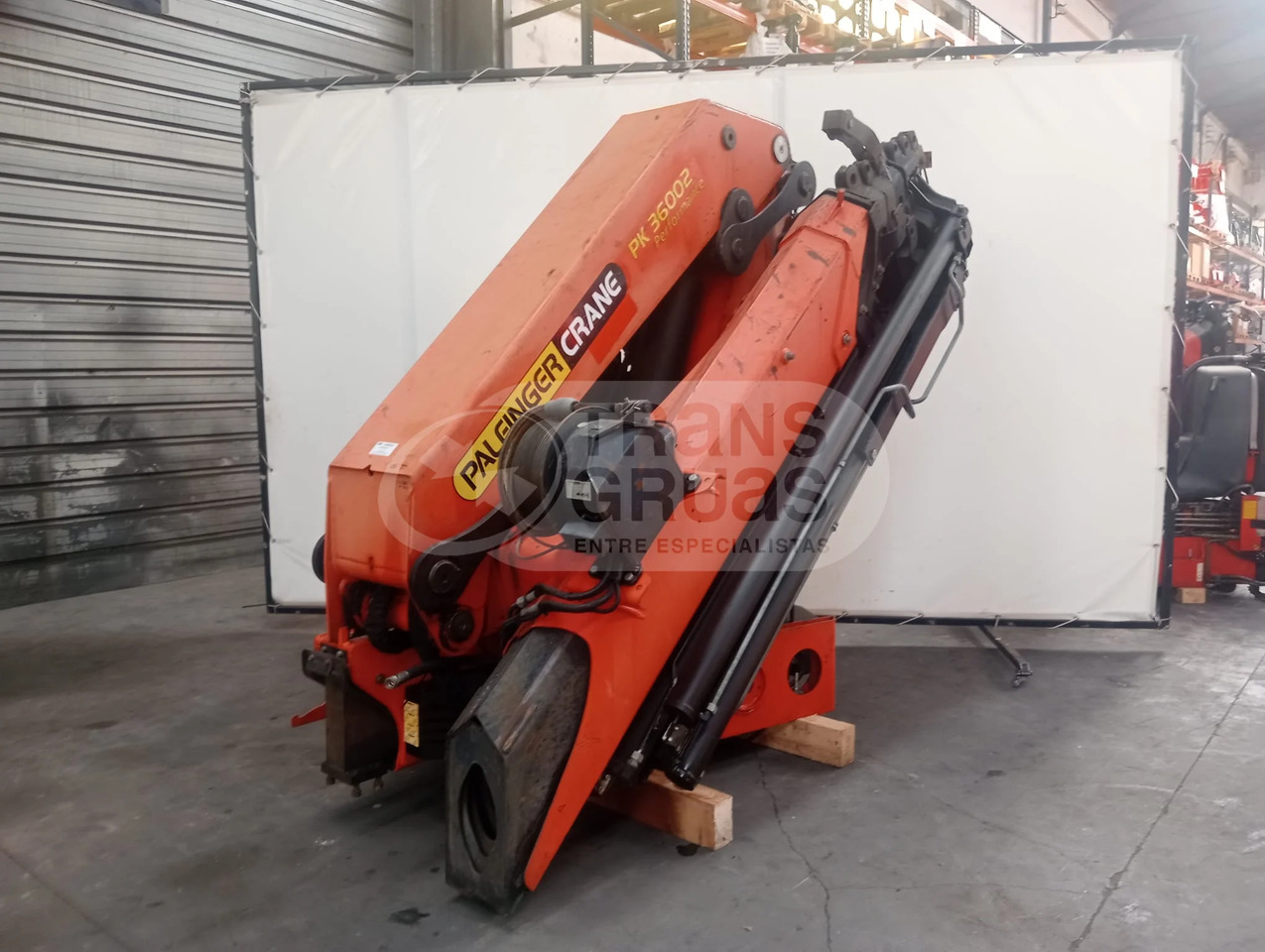 Grúa hidráulica Palfinger PK 36002 - Grúa para camión: foto 4 Grúa hidráulica Palfinger PK 36002 - Grúa para camión: foto 4