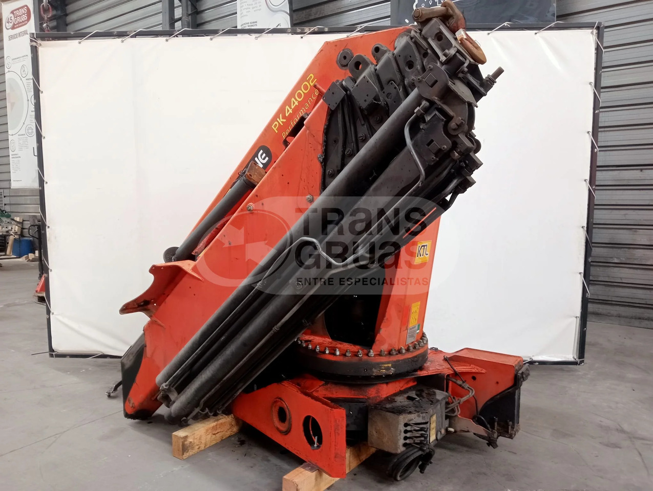 Grúa hodráulica Palfinger PK 44002 - Grúa para camión: foto 4 Grúa hodráulica Palfinger PK 44002 - Grúa para camión: foto 4