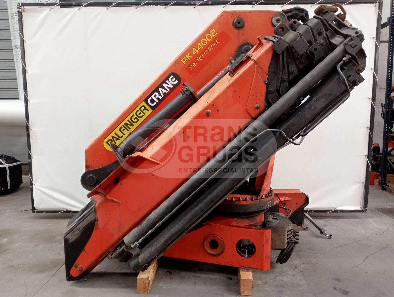 Grúa hodráulica Palfinger PK 44002 - Grúa para camión: foto 1 Grúa hodráulica Palfinger PK 44002 - Grúa para camión: foto 1