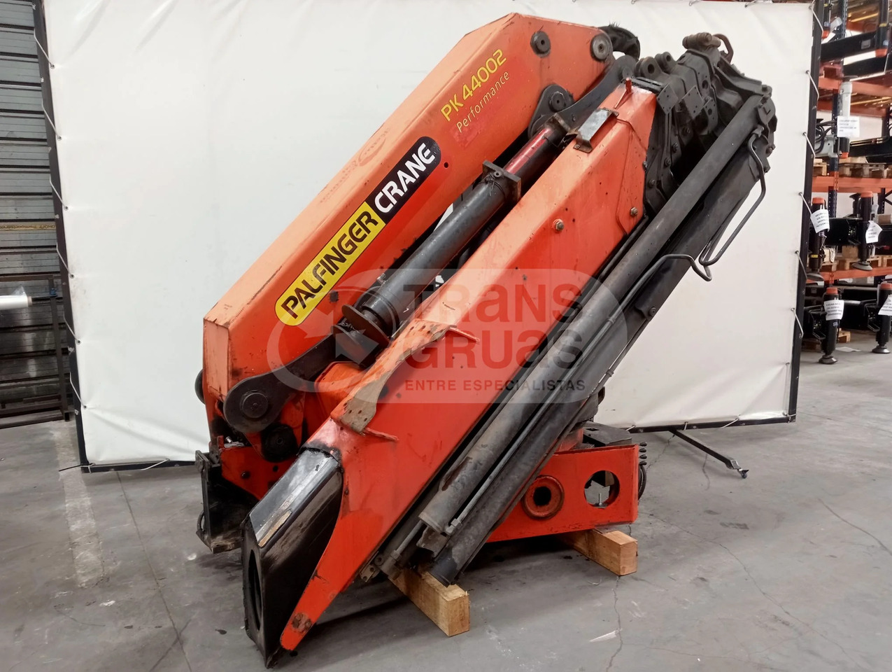 Grúa hodráulica Palfinger PK 44002 - Grúa para camión: foto 3 Grúa hodráulica Palfinger PK 44002 - Grúa para camión: foto 3