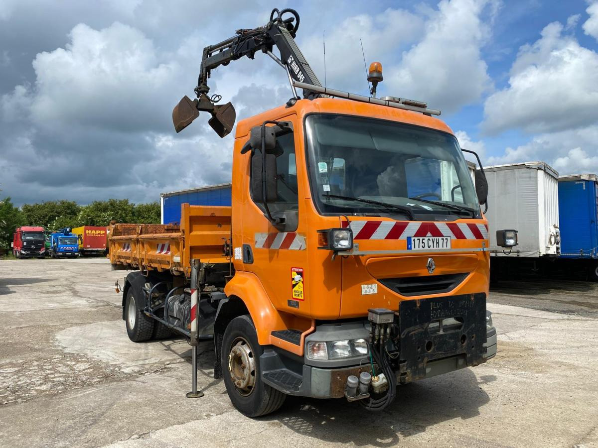 Camión volquete Renault Midlum 180: foto 1