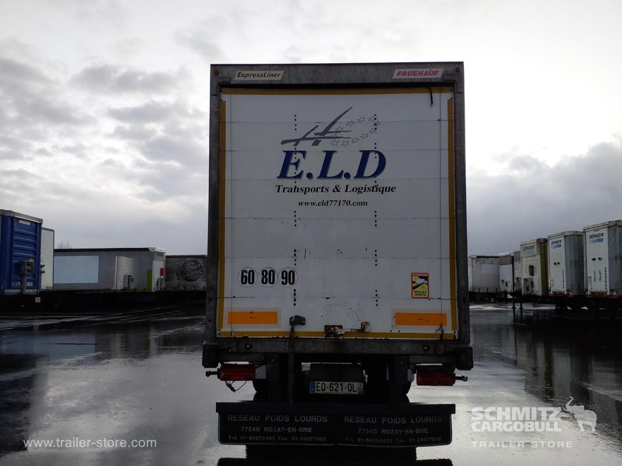 Semirremolque caja cerrada FRUEHAUF Dryfreight Standard Roller shutter door: foto 6