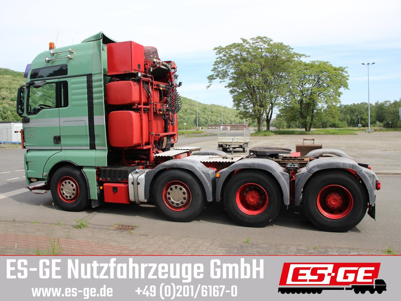 MAN TGX 41680 8x4/4 BLS - Cabeza tractora: foto 5 MAN TGX 41680 8x4/4 BLS - Cabeza tractora: foto 5