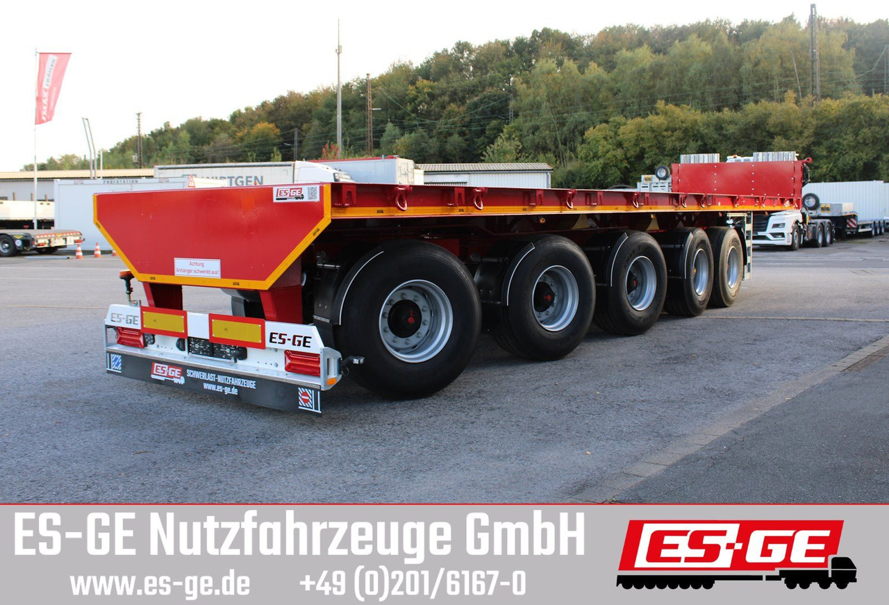ES-GE 5-Achs-Ballastauflieger - Semirremolque plataforma/ Caja abierta: foto 2 ES-GE 5-Achs-Ballastauflieger - Semirremolque plataforma/ Caja abierta: foto 2
