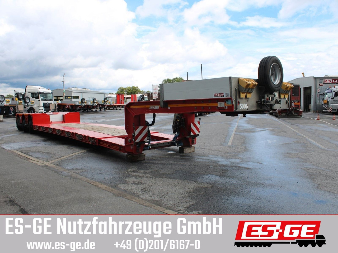 Faymonville MAX Trailer MAX510 Tiefbett 3x12 t PA - Semirremolque góndola rebajadas: foto 4 Faymonville MAX Trailer MAX510 Tiefbett 3x12 t PA - Semirremolque góndola rebajadas: foto 4
