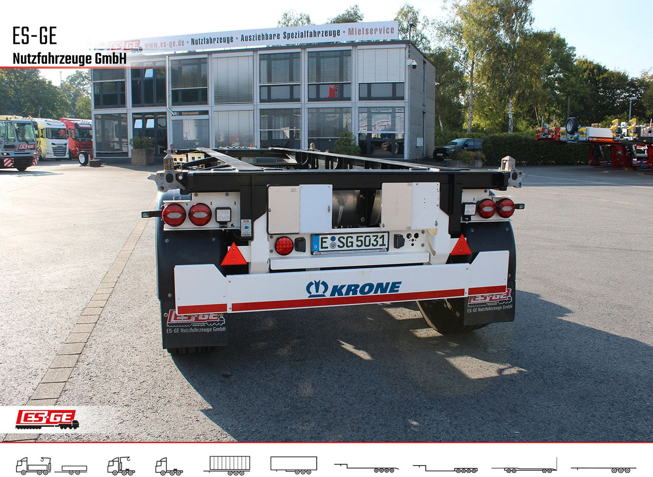 Semirremolque portacontenedore/ Intercambiable Krone Box Liner 3-Achs-Containerchassis 20': foto 8 Semirremolque portacontenedore/ Intercambiable Krone Box Liner 3-Achs-Containerchassis 20': foto 8
