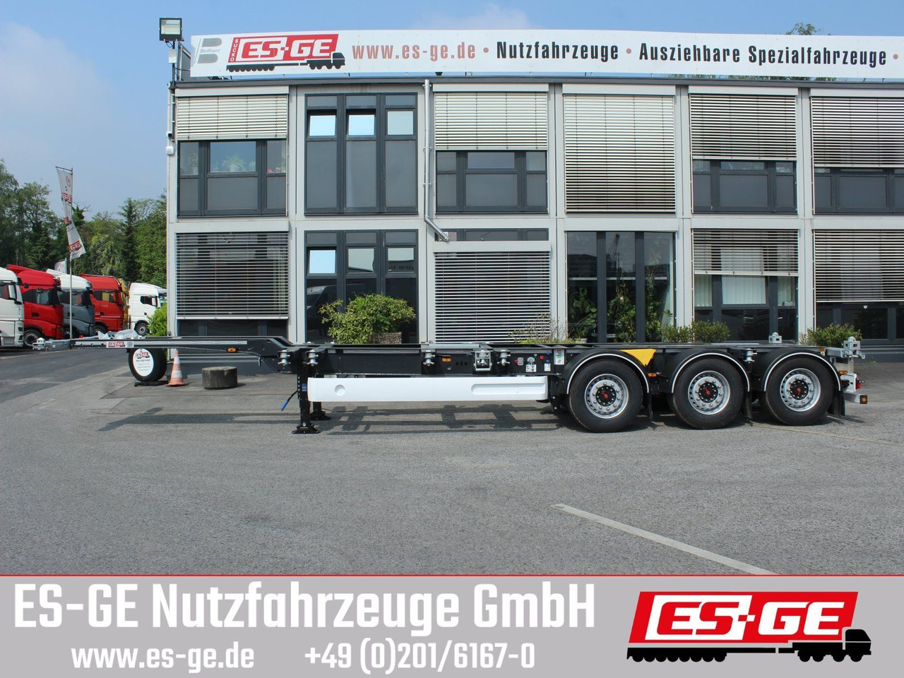 Wielton 3-Achs-Containerchassis - multifunktional - Semirremolque portacontenedore/ Intercambiable: foto 2 Wielton 3-Achs-Containerchassis - multifunktional - Semirremolque portacontenedore/ Intercambiable: foto 2