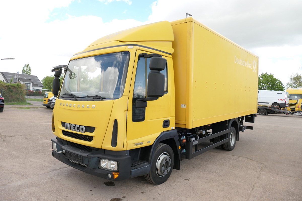 IVECO EuroCargo ML 75 E 16 P LBW LUFT AUTOMATIK EURO-5 - Camión caja cerrada: foto 2 IVECO EuroCargo ML 75 E 16 P LBW LUFT AUTOMATIK EURO-5 - Camión caja cerrada: foto 2