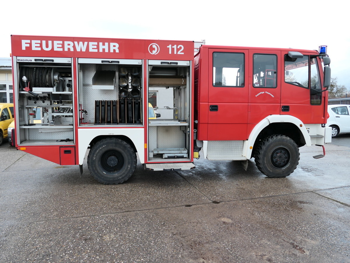Camión de bomberos IVECO FF 95 E 18W LF 8/6 DoKa 4X4 SFZ FEUERWEHR Löschf: foto 11