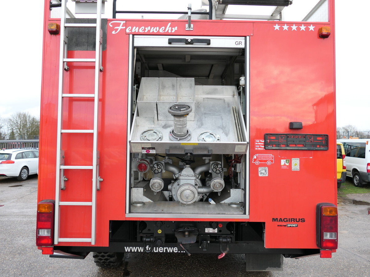 Camión de bomberos IVECO FF 95 E 18W LF 8/6 DoKa 4X4 SFZ FEUERWEHR Löschf: foto 8