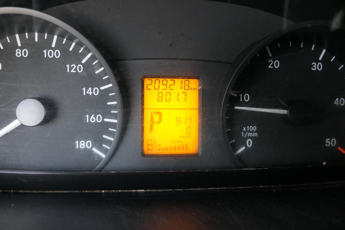 Furgoneta caja cerrada MERCEDES-BENZ SPRINTER 310 CDI MAXI EURO-5 KOFFER REGALE KAMER: foto 12 Furgoneta caja cerrada MERCEDES-BENZ SPRINTER 310 CDI MAXI EURO-5 KOFFER REGALE KAMER: foto 12