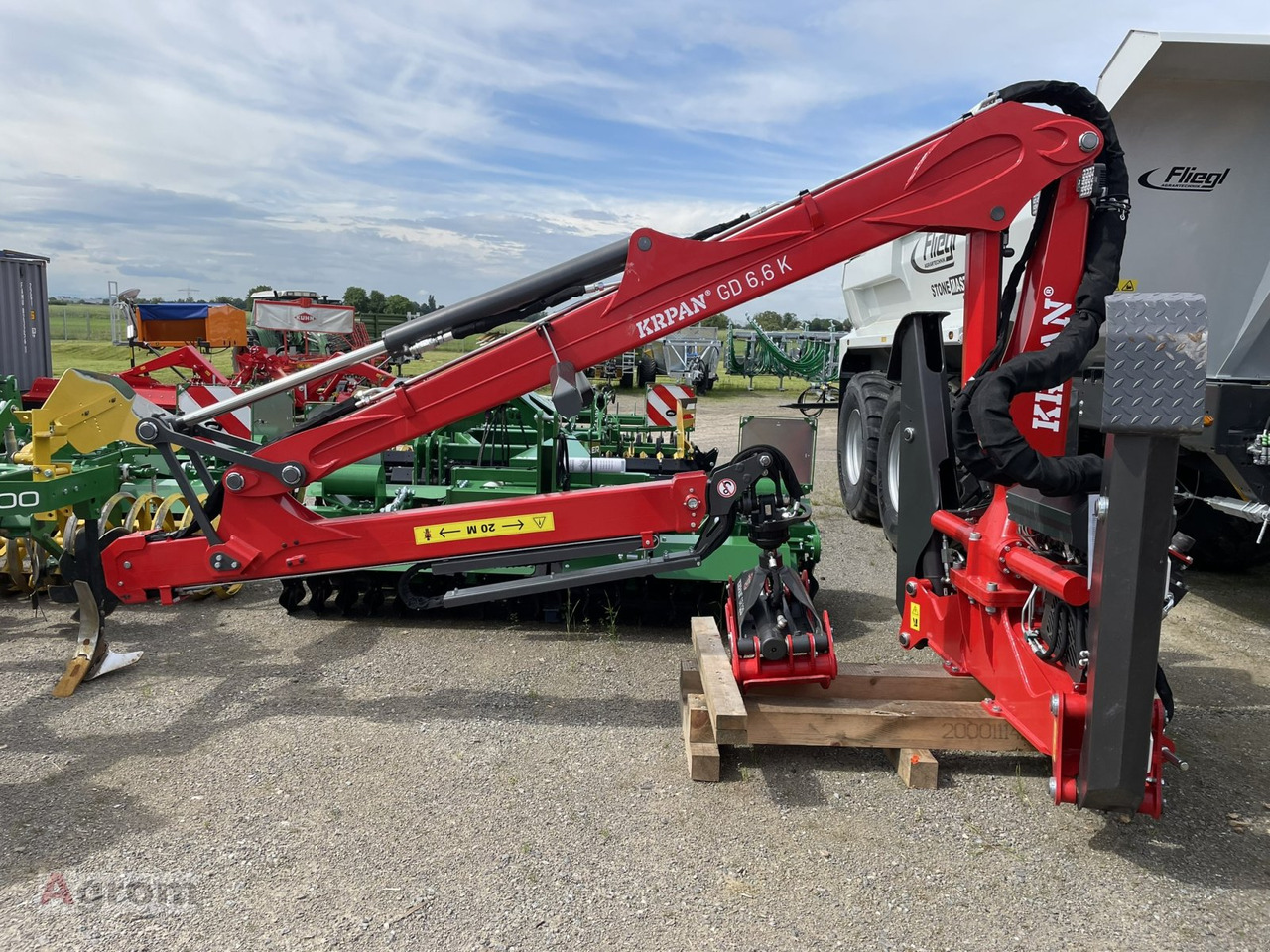 Krpan 6,6 K - 3-Punkt Kran - Grúa para camión: foto 1 Krpan 6,6 K - 3-Punkt Kran - Grúa para camión: foto 1