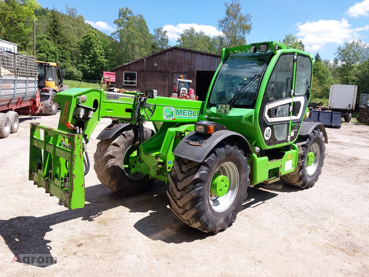 Merlo TF 50.8 TCS-156 - Manipulador telescópico: foto 1 Merlo TF 50.8 TCS-156 - Manipulador telescópico: foto 1